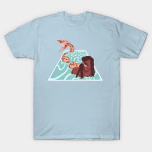 koi fish mermaid bg ver T-Shirt